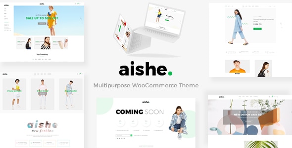 Aishe - Multipurpose WooCommerce WordPress Theme Logo